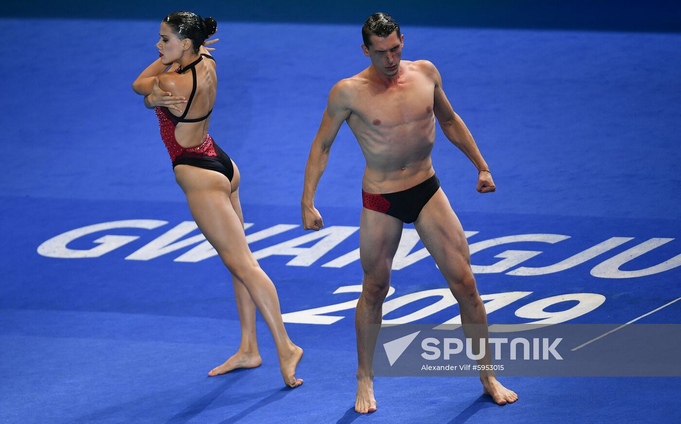 South Korea Aquatics Worlds Mixed Duet Free