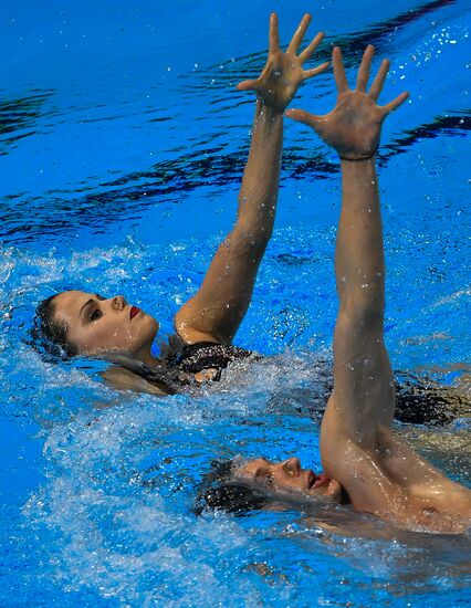 South Korea Aquatics Worlds Mixed Duet Free