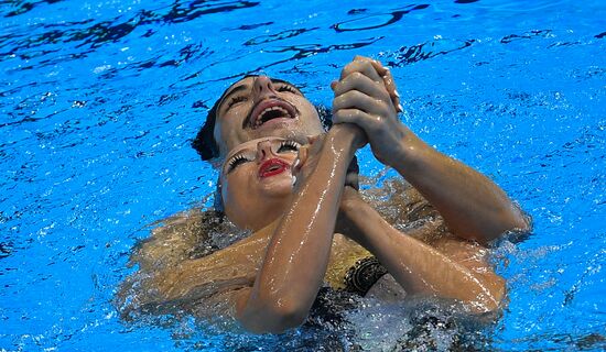 South Korea Aquatics Worlds Mixed Duet Free