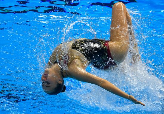 South Korea Aquatics Worlds Mixed Duet Free