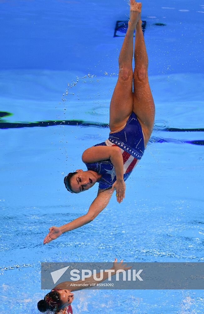 South Korea Aquatics Worlds Free Combination