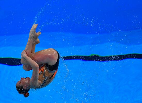 South Korea Aquatics Worlds Free Combination