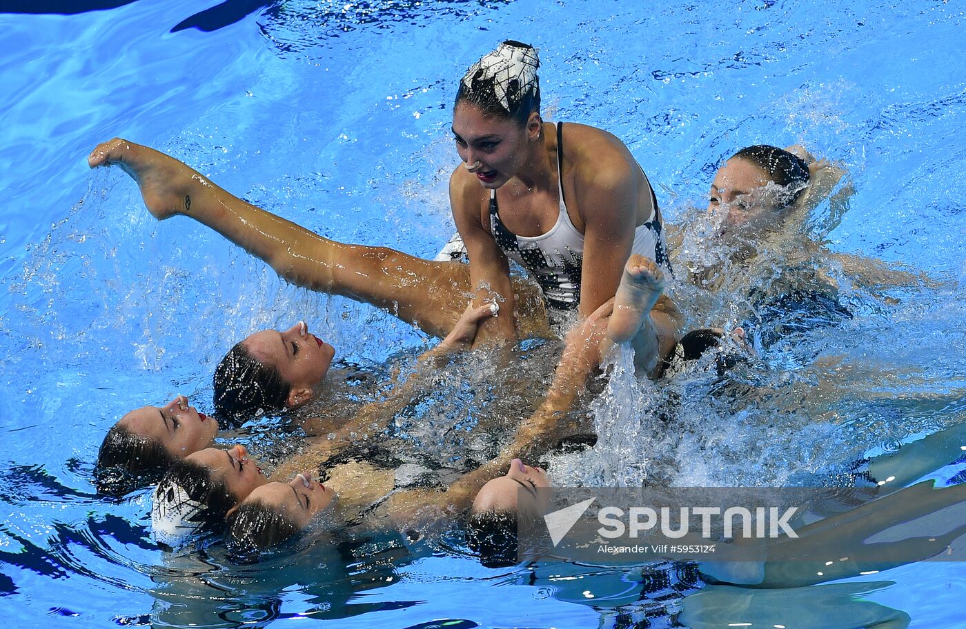 South Korea Aquatics Worlds Free Combination