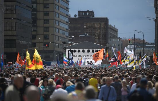 Russia Moscow Parliament Elections Protests