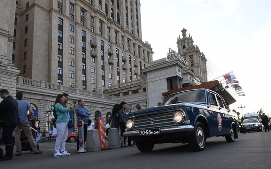 Russia Night Moscow Rally