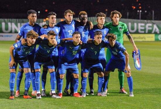 Armenia Soccer U19 Euro Spain - Italy   