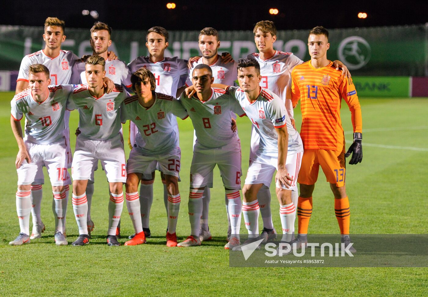 Armenia Soccer U19 Euro Spain - Italy   
