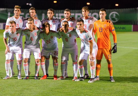 Armenia Soccer U19 Euro Spain - Italy   