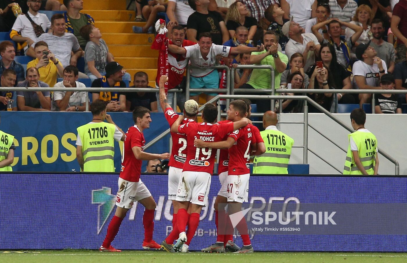 Russia Soccer Premier-League Rostov-Spartak