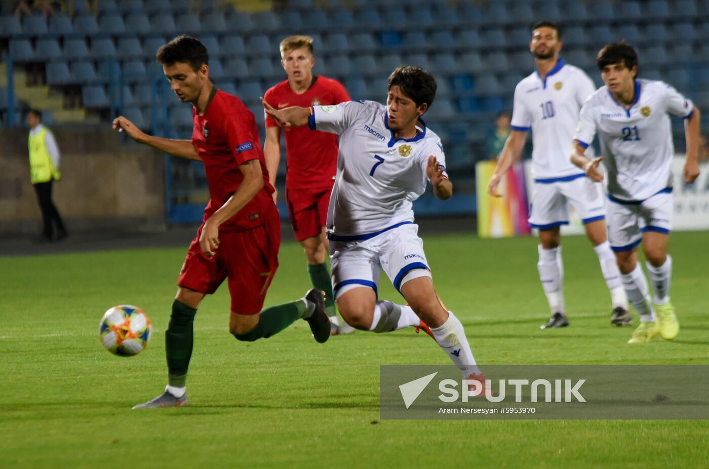 Armenia Soccer U19 Euro Portugal - Armenia  