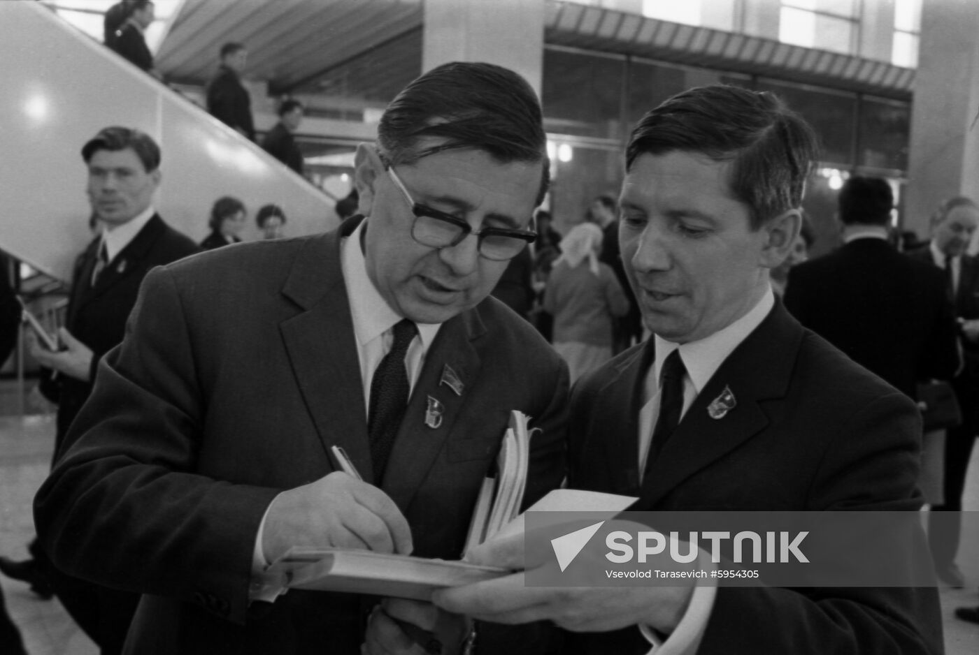 Delegates of 24th Congress of Communist Party of USSR