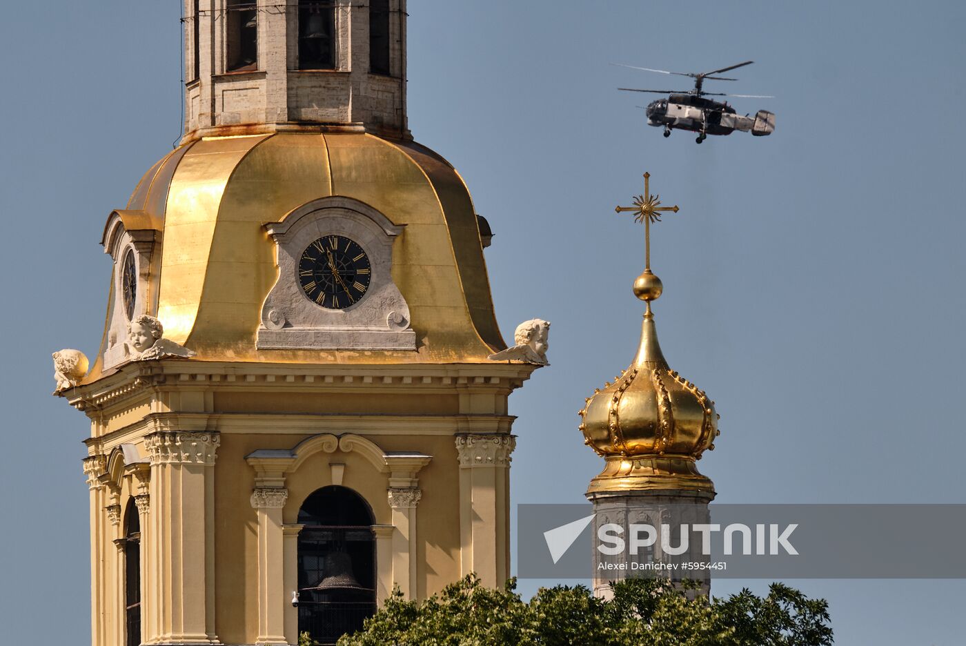 Russia Navy Day Parade Rehearsal