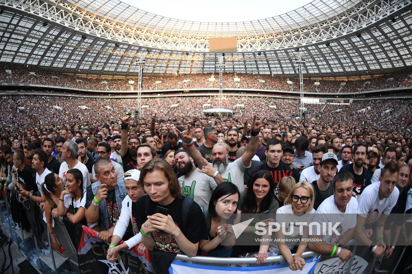 Russia Metallica Concert
