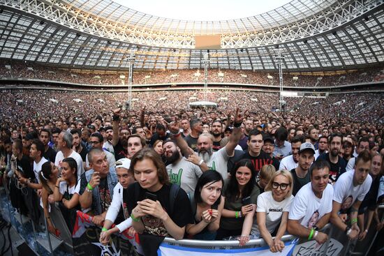 Russia Metallica Concert