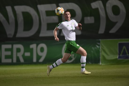 Armenia Soccer U19 Euro Ireland - Czech Republic  