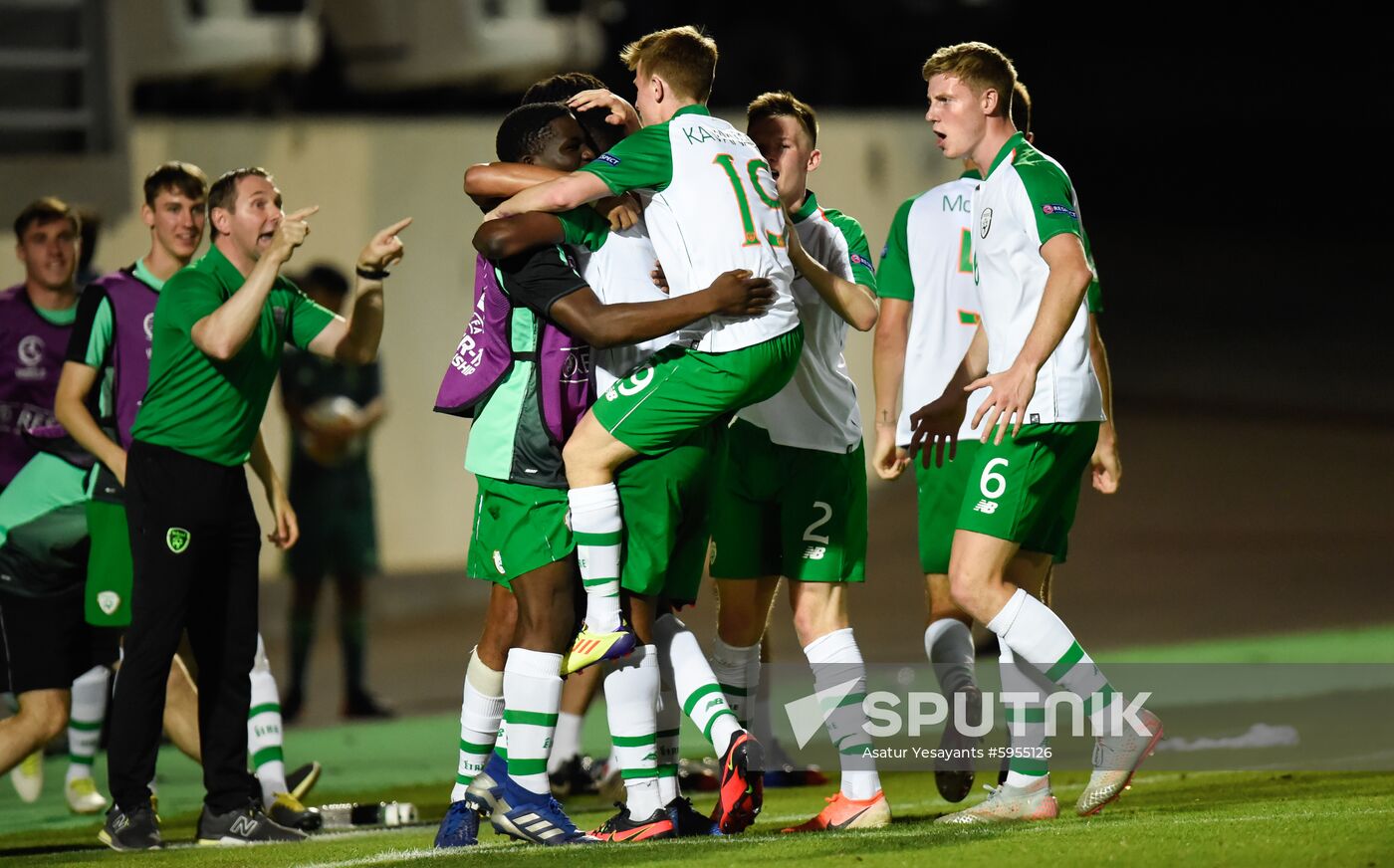 Armenia Soccer U19 Euro Ireland - Czech Republic