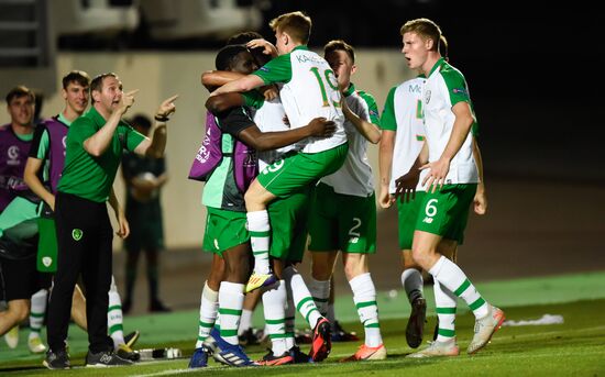 Armenia Soccer U19 Euro Ireland - Czech Republic  