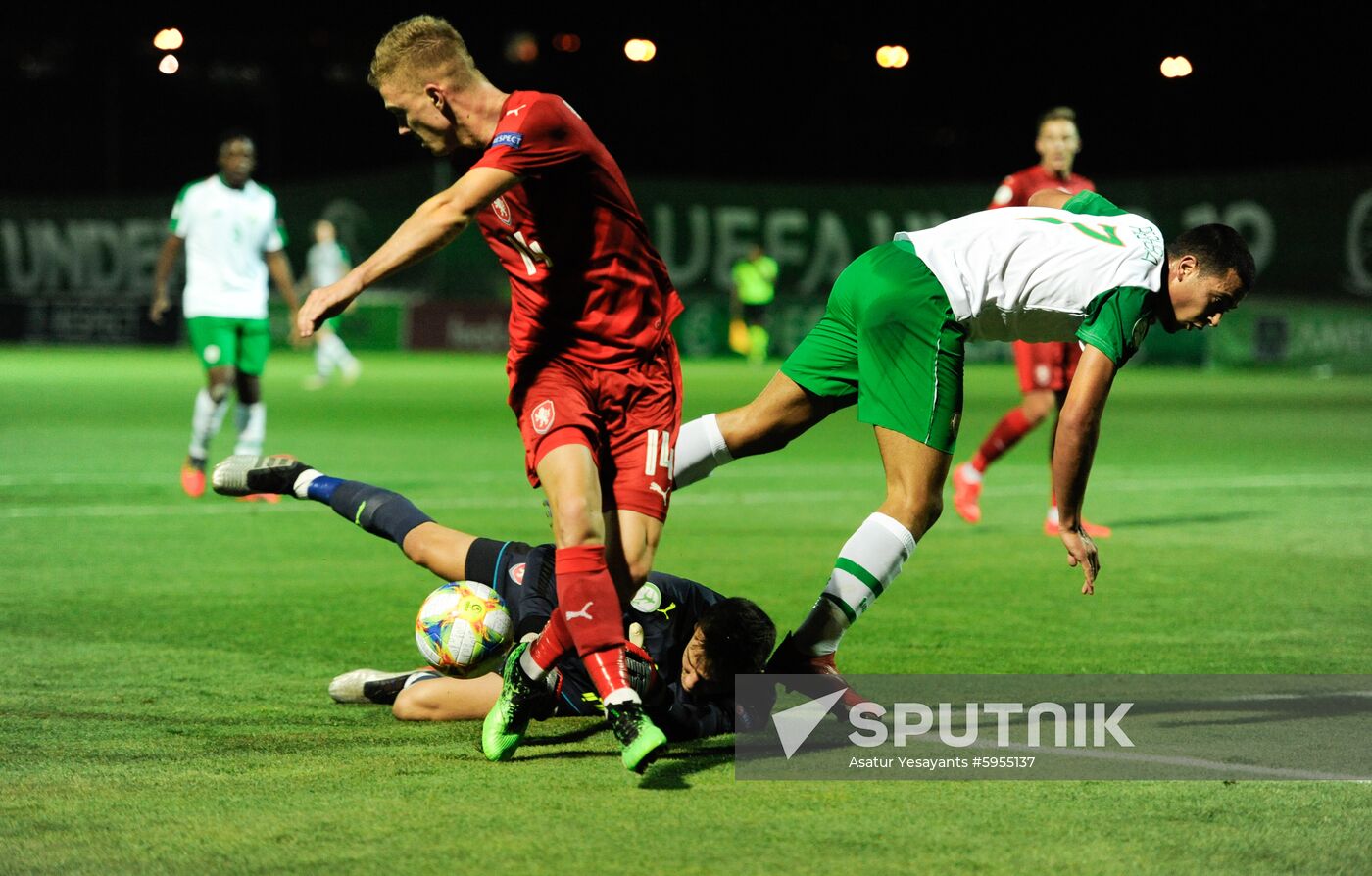 Armenia Soccer U19 Euro Ireland - Czech Republic