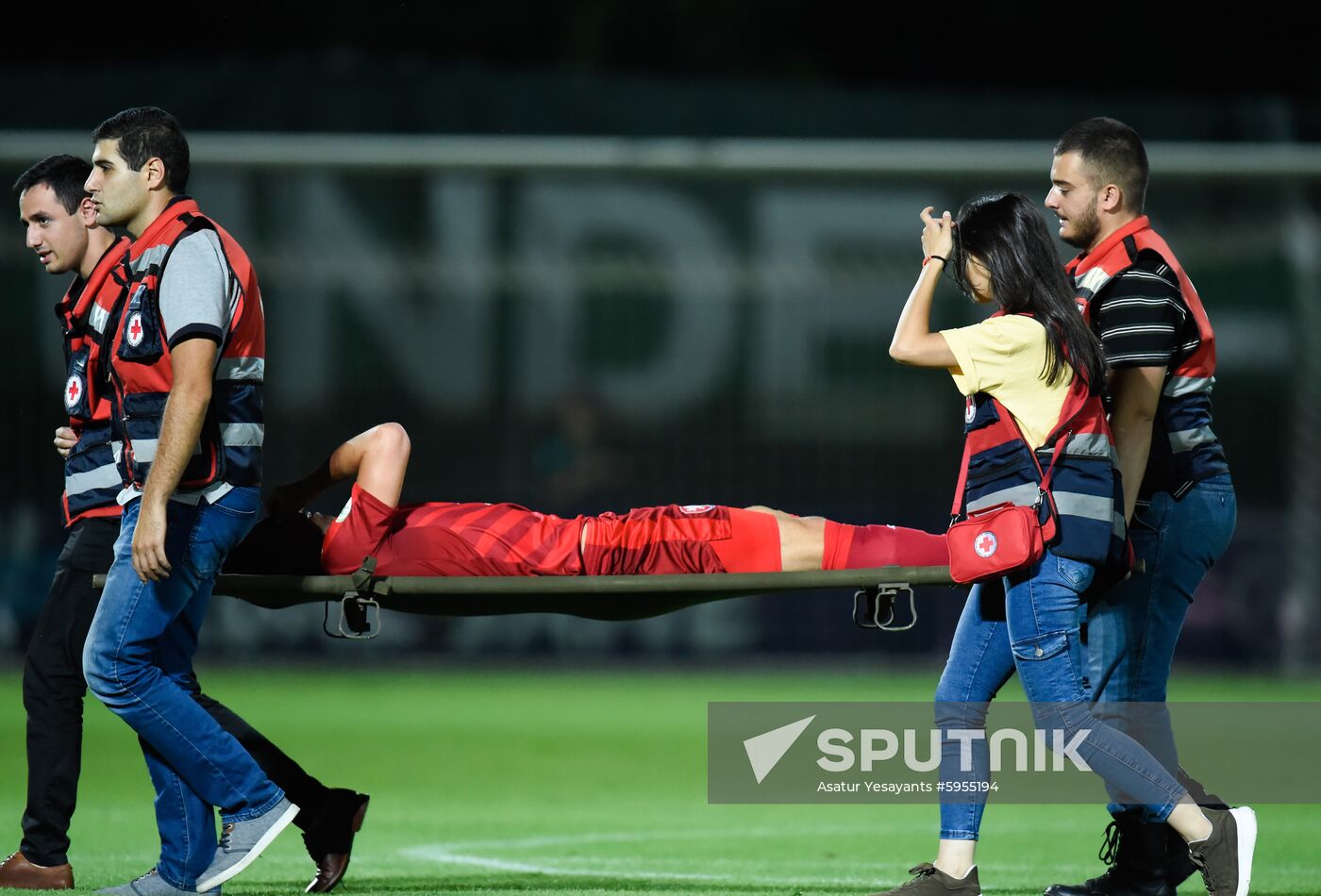 Armenia Soccer U19 Euro Ireland - Czech Republic  