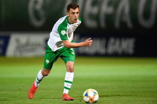 Armenia Soccer U19 Euro Ireland - Czech Republic  