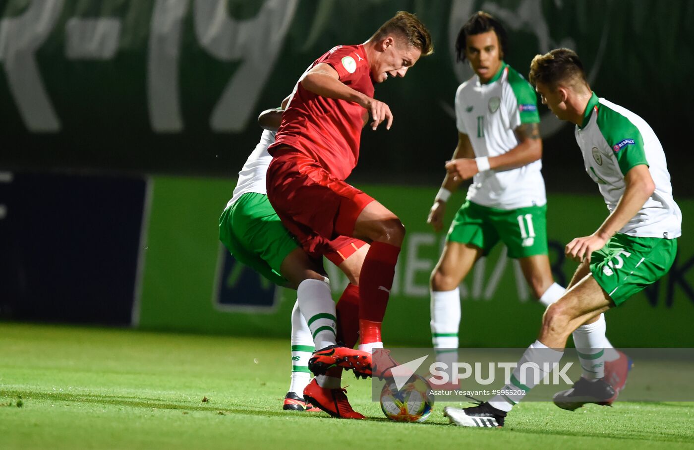 Armenia Soccer U19 Euro Ireland - Czech Republic  