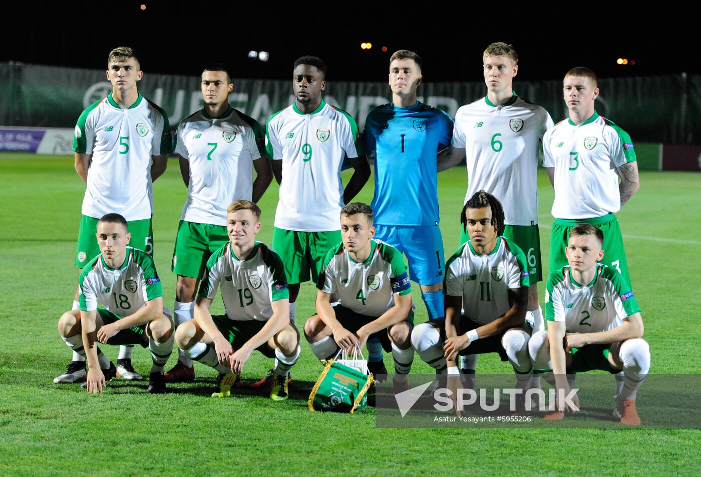 Armenia Soccer U19 Euro Ireland - Czech Republic