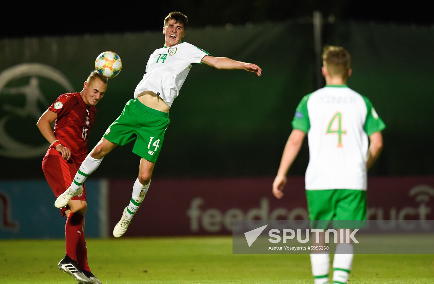 Armenia Soccer U19 Euro Ireland - Czech Republic