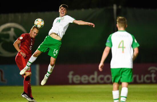 Armenia Soccer U19 Euro Ireland - Czech Republic  