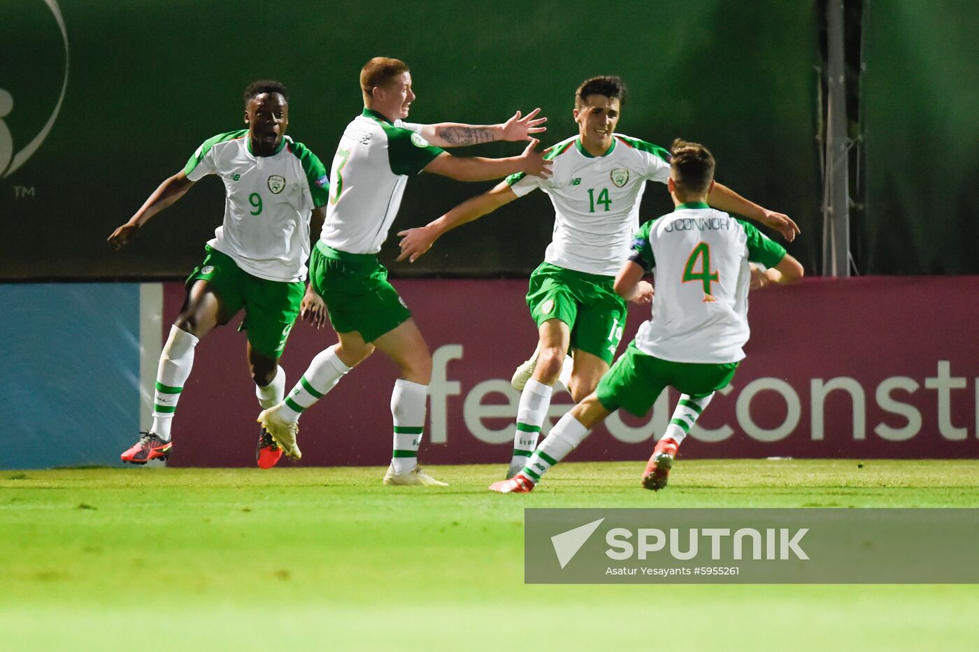 Armenia Soccer U19 Euro Ireland - Czech Republic