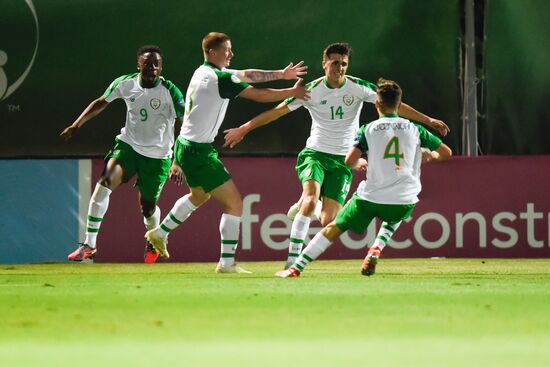 Armenia Soccer U19 Euro Ireland - Czech Republic  