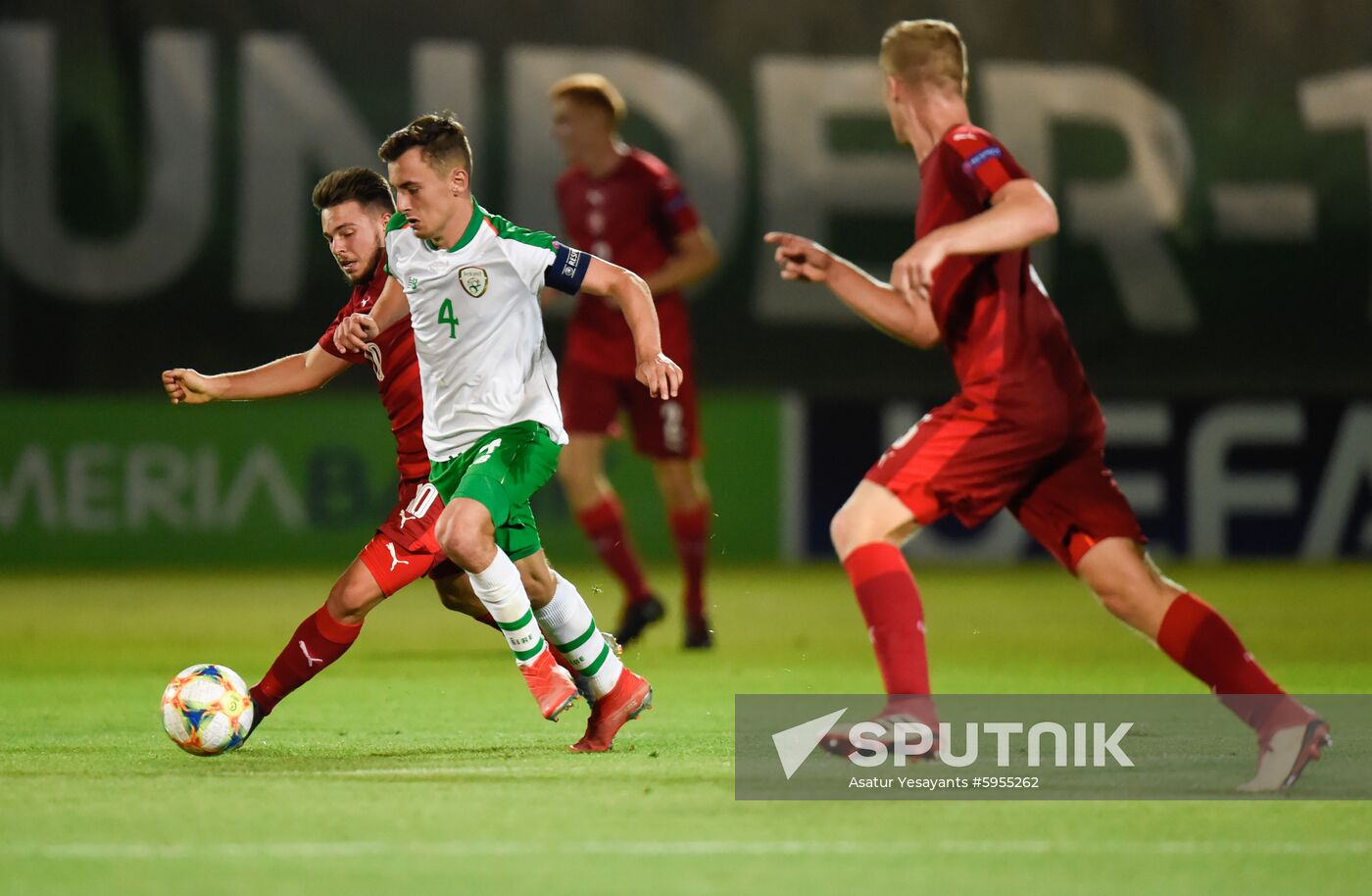 Armenia Soccer U19 Euro Ireland - Czech Republic