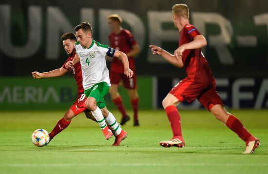 Armenia Soccer U19 Euro Ireland - Czech Republic  