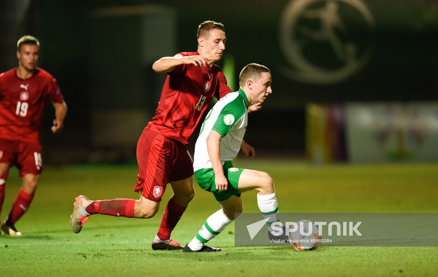 Armenia Soccer U19 Euro Ireland - Czech Republic