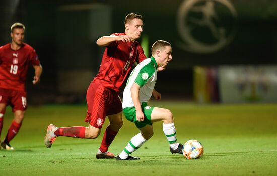 Armenia Soccer U19 Euro Ireland - Czech Republic  