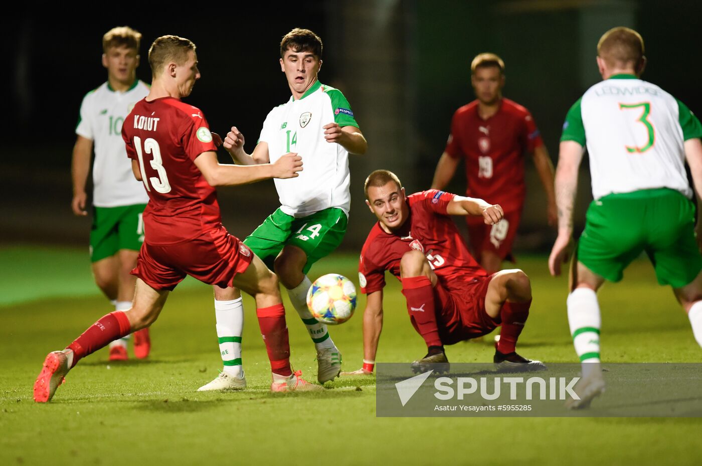 Armenia Soccer U19 Euro Ireland - Czech Republic