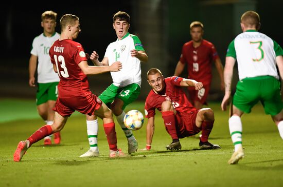 Armenia Soccer U19 Euro Ireland - Czech Republic  