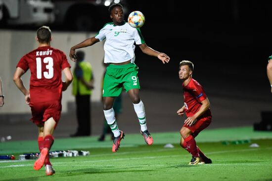 Armenia Soccer U19 Euro Ireland - Czech Republic  