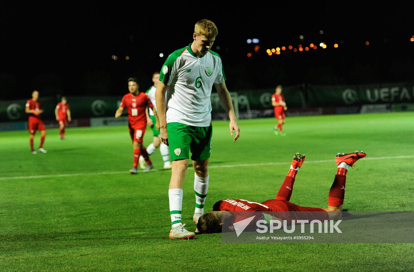 Armenia Soccer U19 Euro Ireland - Czech Republic