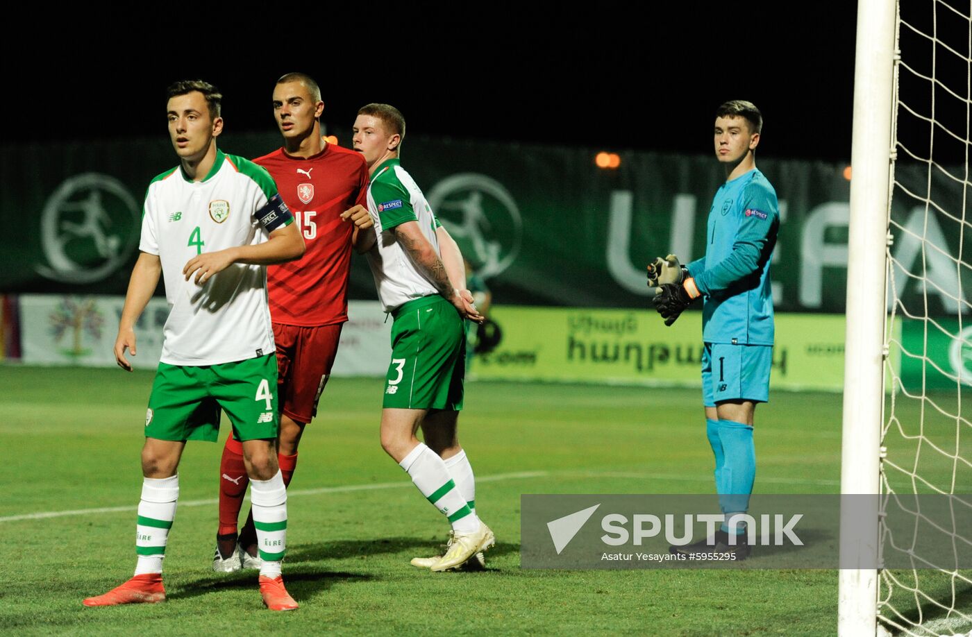 Armenia Soccer U19 Euro Ireland - Czech Republic  