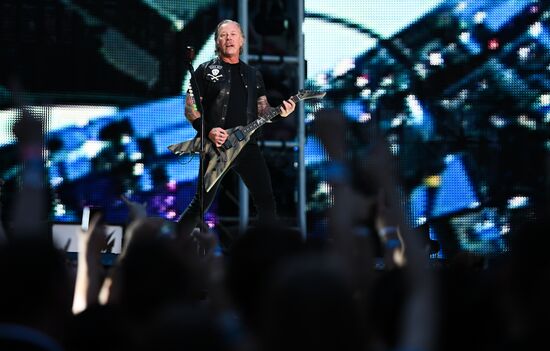 Russia Metallica Concert