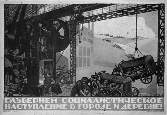 'Let's launch socialist onslaught in the city and the village'