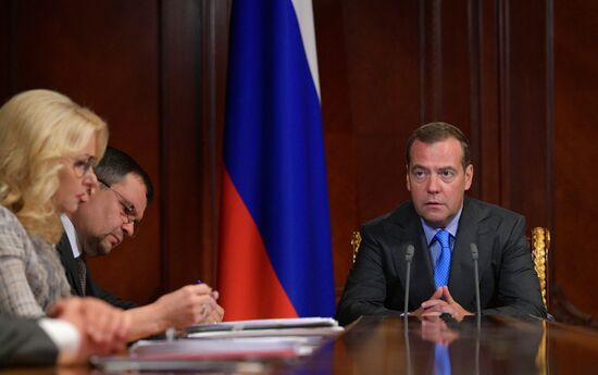 Russia Medvedev Government