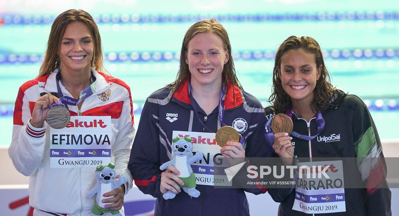 South Korea Swimming Worlds