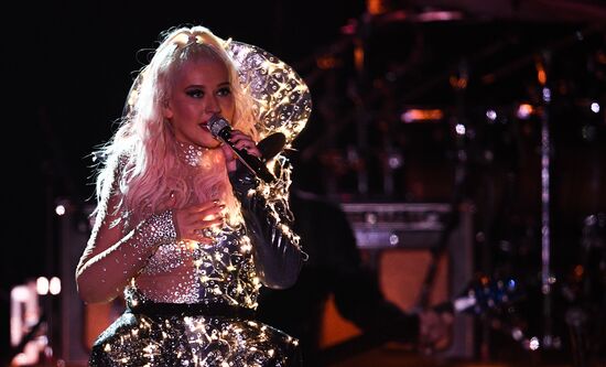 Russia Christina Aguilera Concert