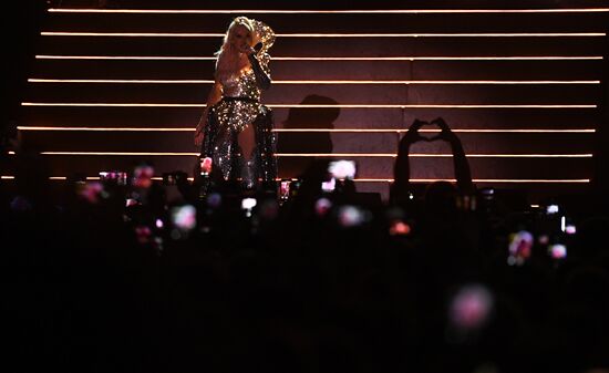 Russia Christina Aguilera Concert