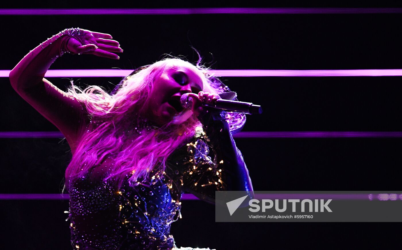 Russia Christina Aguilera Concert