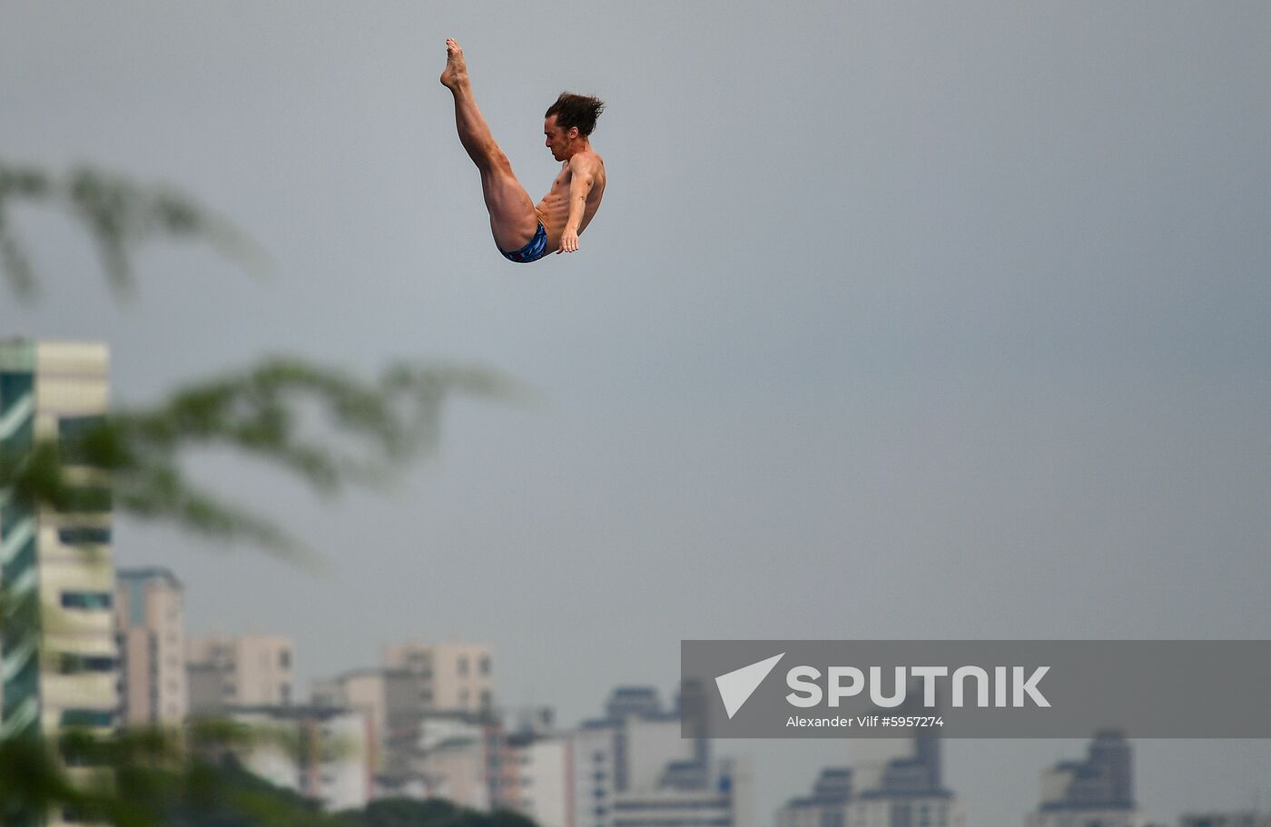 South Korea Aquatics Worlds High Diving Men