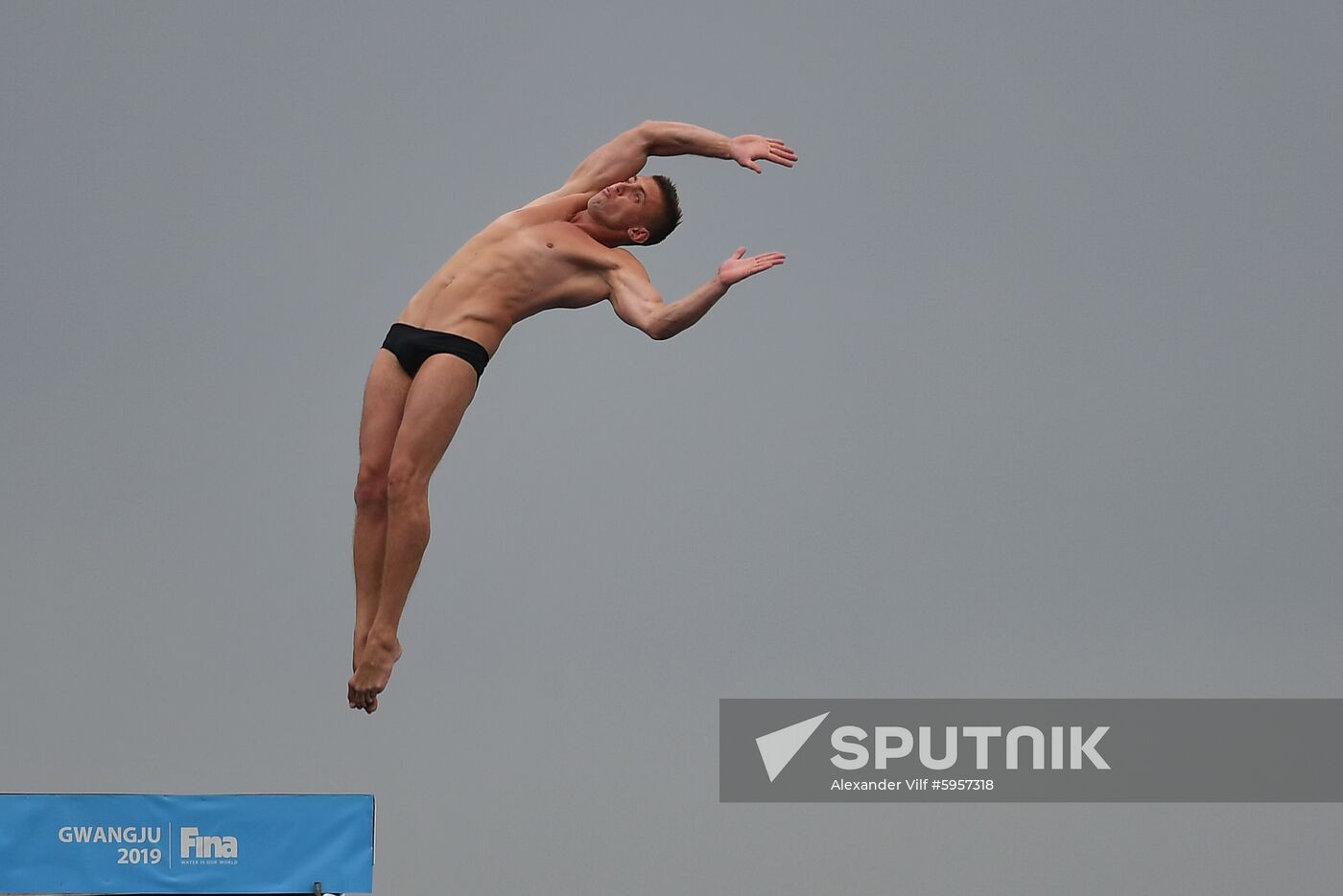 South Korea Aquatics Worlds High Diving Men