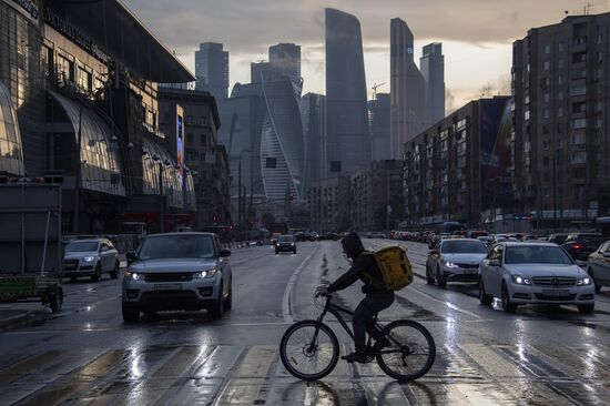 Russia Moscow Daily Life 