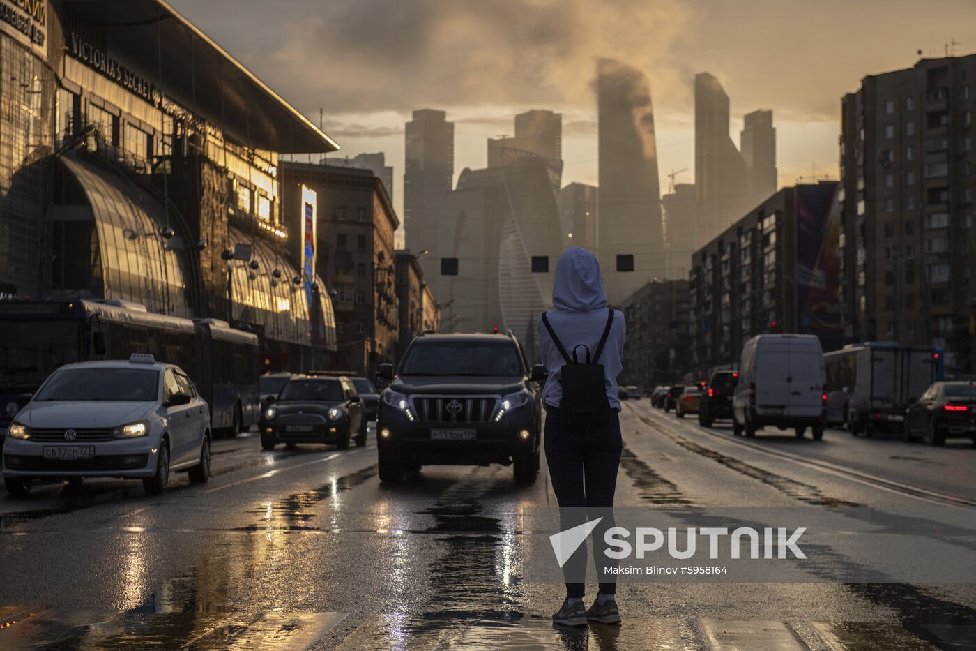 Russia Moscow Daily Life